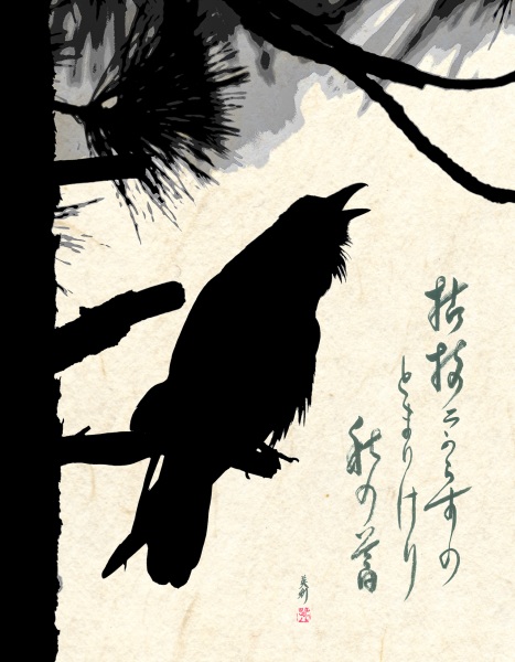 Crow on Withered Branch